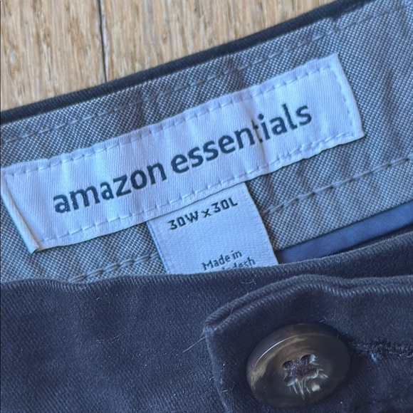 Men's Black Chino Pants 30Wx30L - Picture 4 of 14